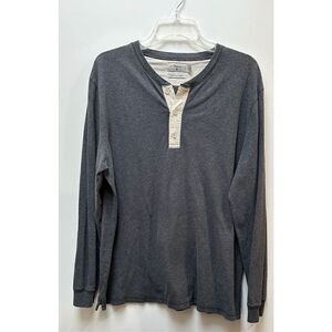 3.1 Phillip Lim men’s gray Henley 3 buttons size Large   #31-0803